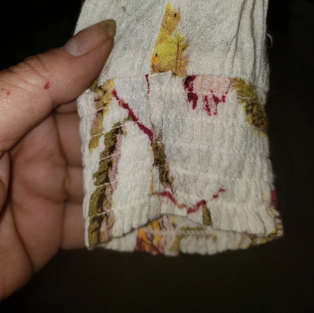 Girls long sleeve, bare shoulder blouse - Picture 4 of 8